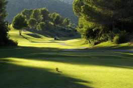 Mallorca Golf Son Quint Abendlicht