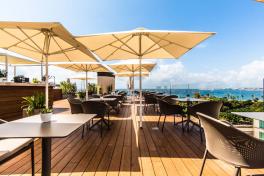 Mallorca Hotels Palma Es Princep Dachterrasse mit Blick