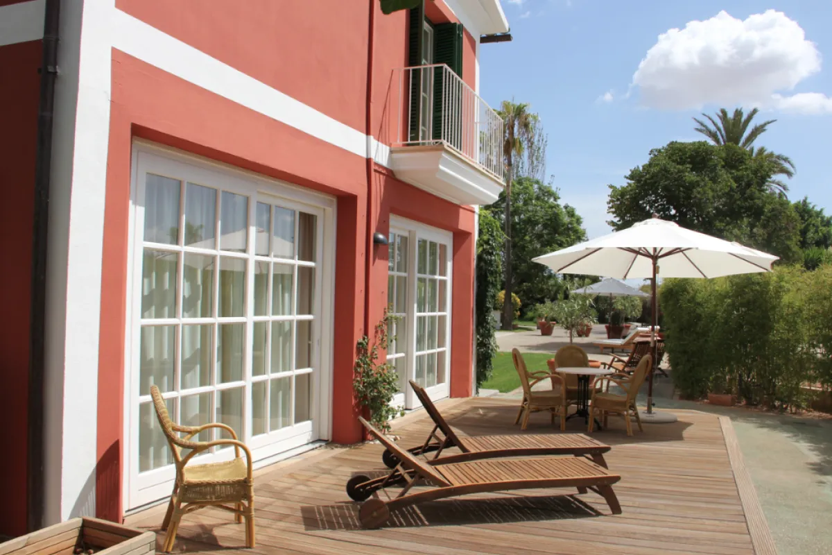 Residencia Los Naranjos Palma Terrasse
