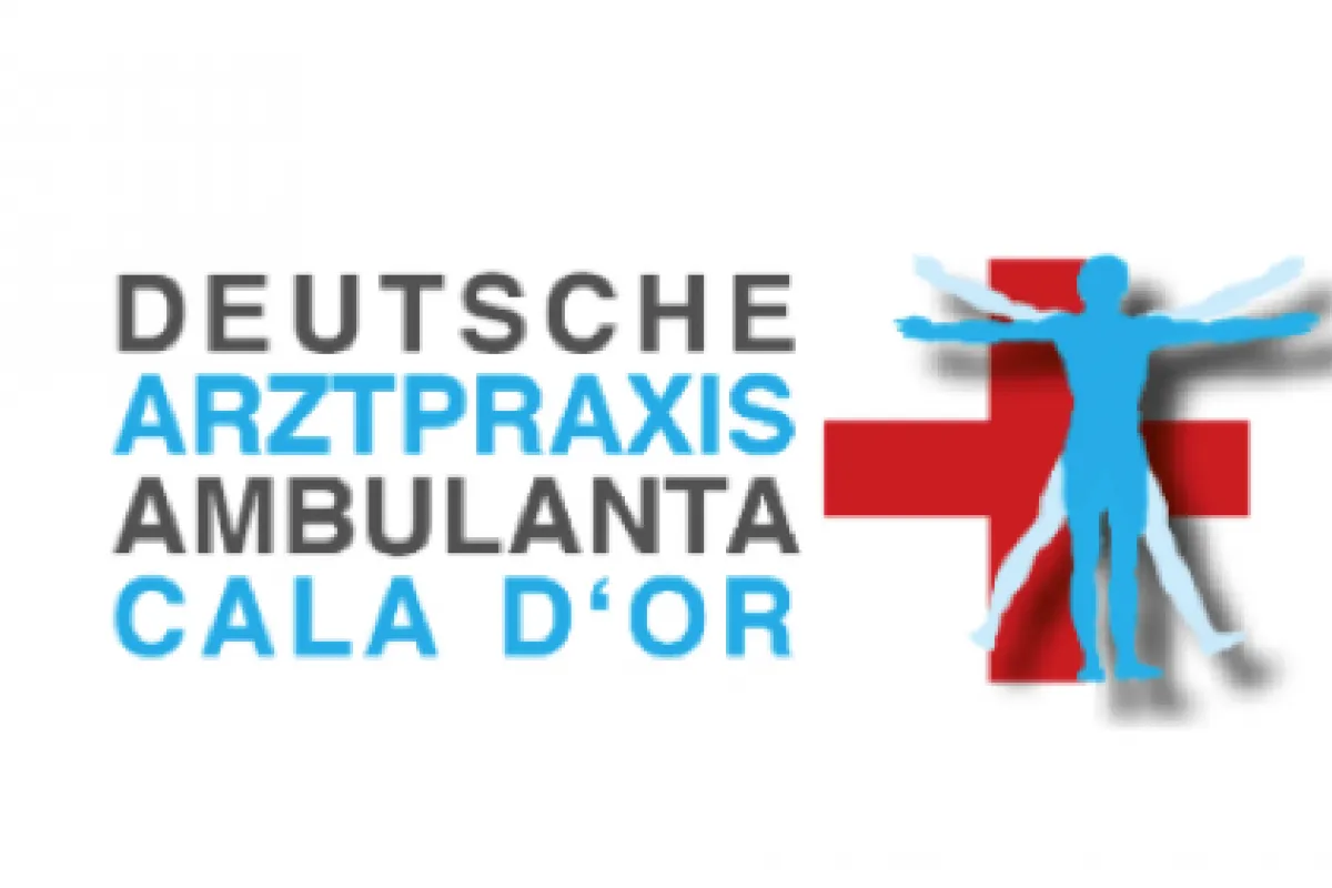 Mallorca Ärzte Cala d'Or Dusche Arztpraxis Ambulanta Logo