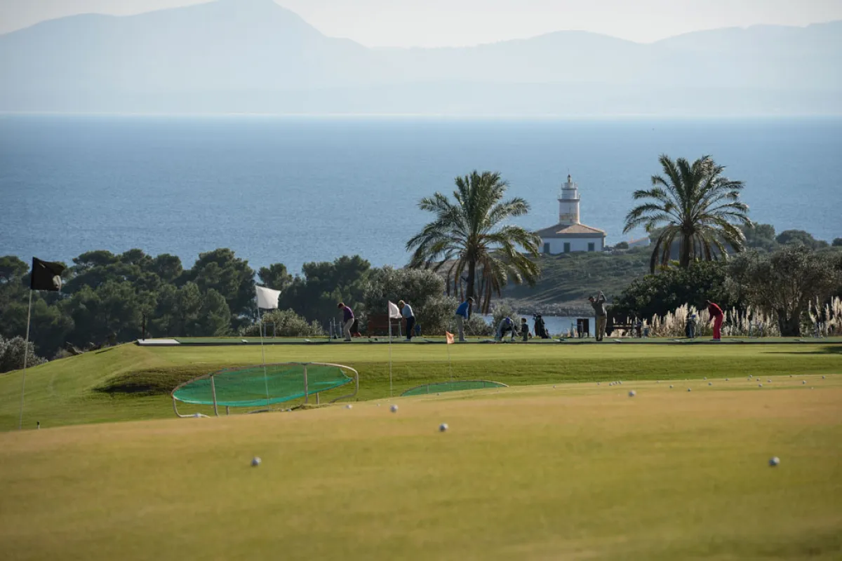 Mallorca Golfplätze Golf de Alcanada Driving Range