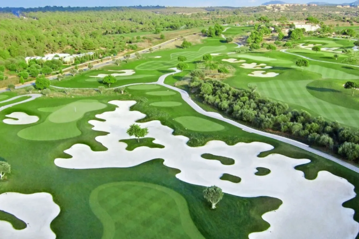 Mallorca Golfplatz Son Gual Bunker
