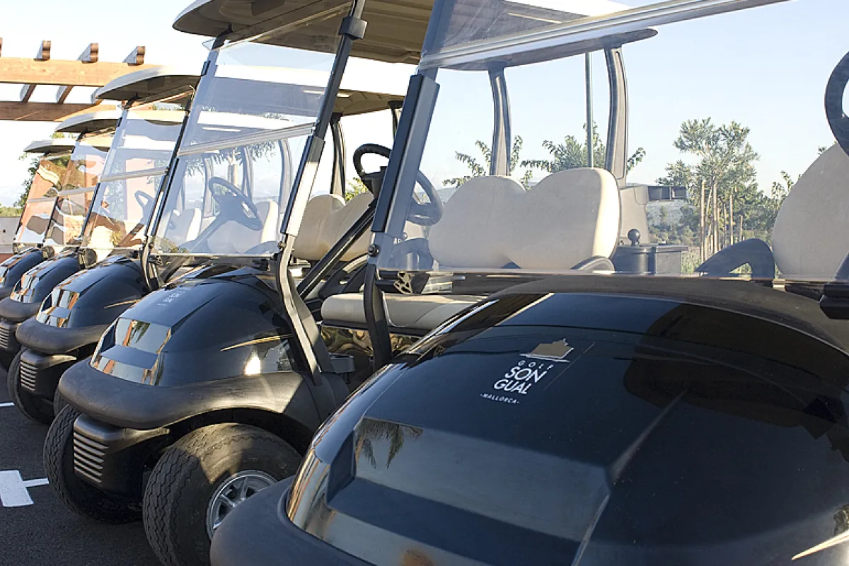 Mallorca Golfplatz Son Gual Carts