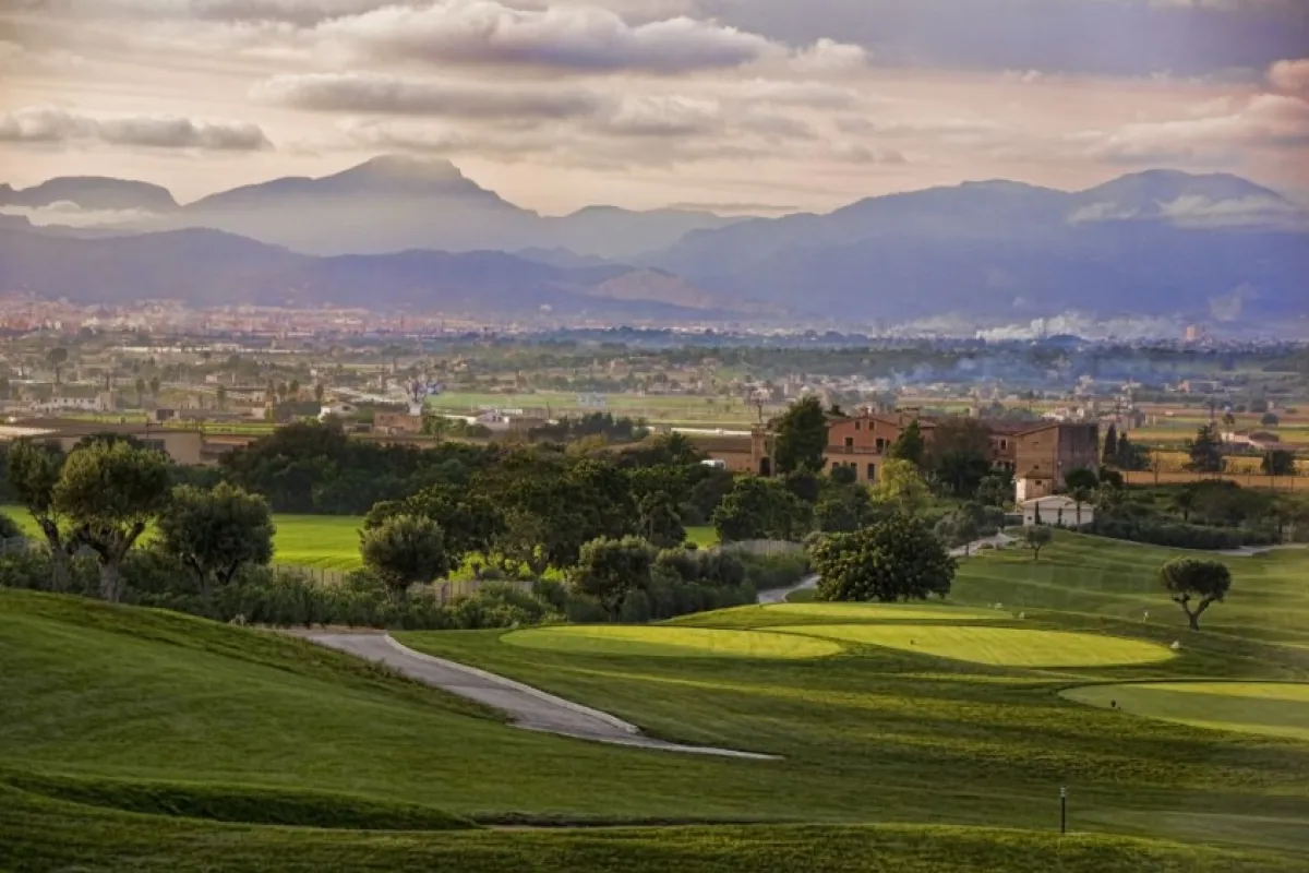Mallorca Golfplatz Son Gual Panorama