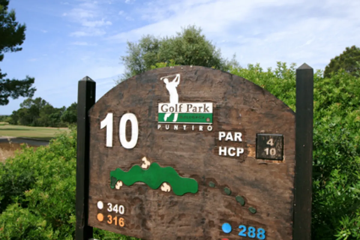 Mallorca Golf Park Puntiro Abschlag 10