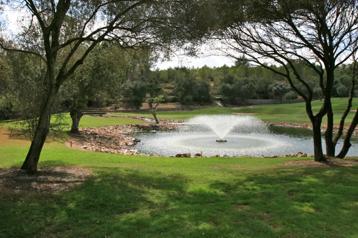 Golf Son Muntaner auf Mallorca See