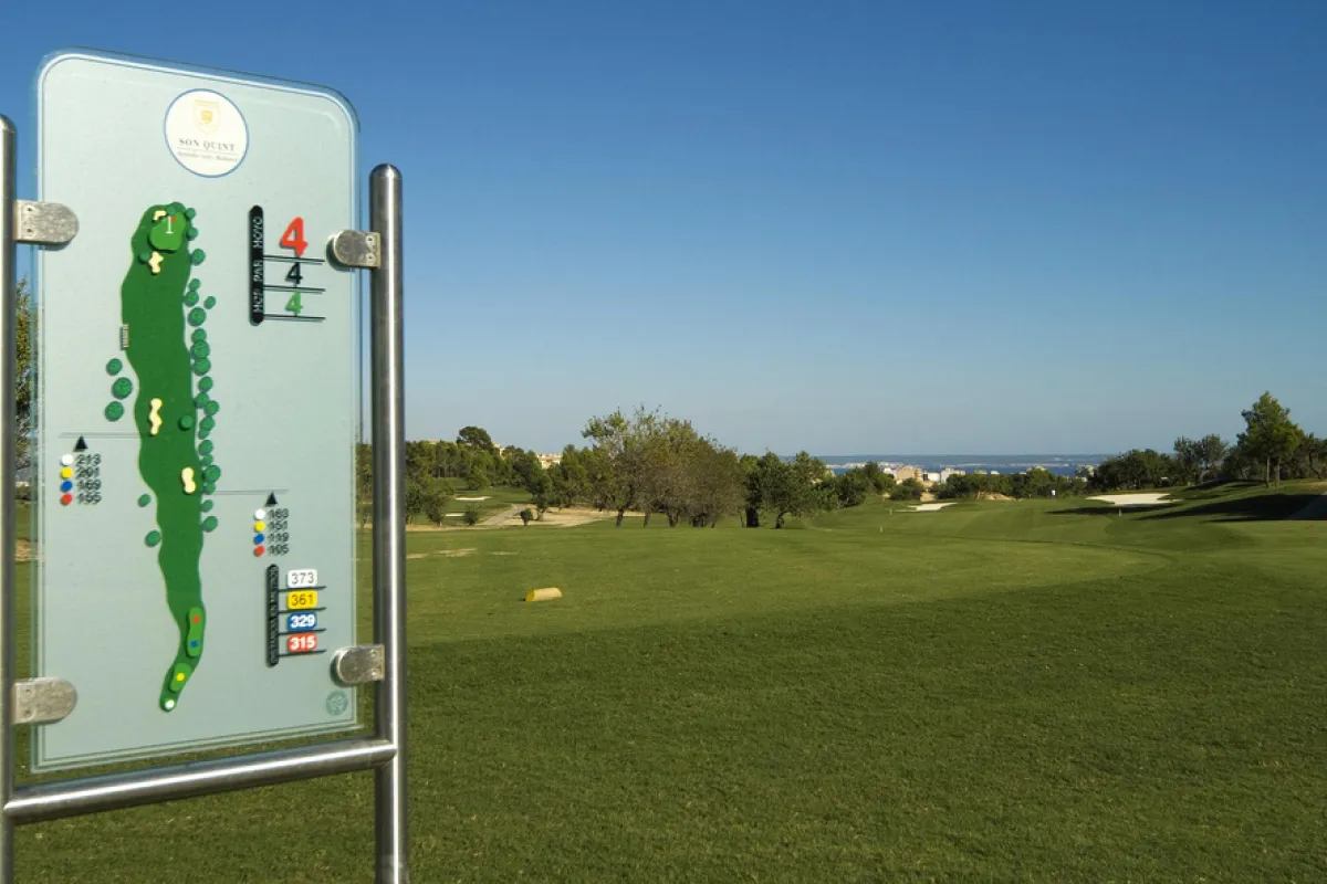 Mallorca Golf Son Quint Abschlag