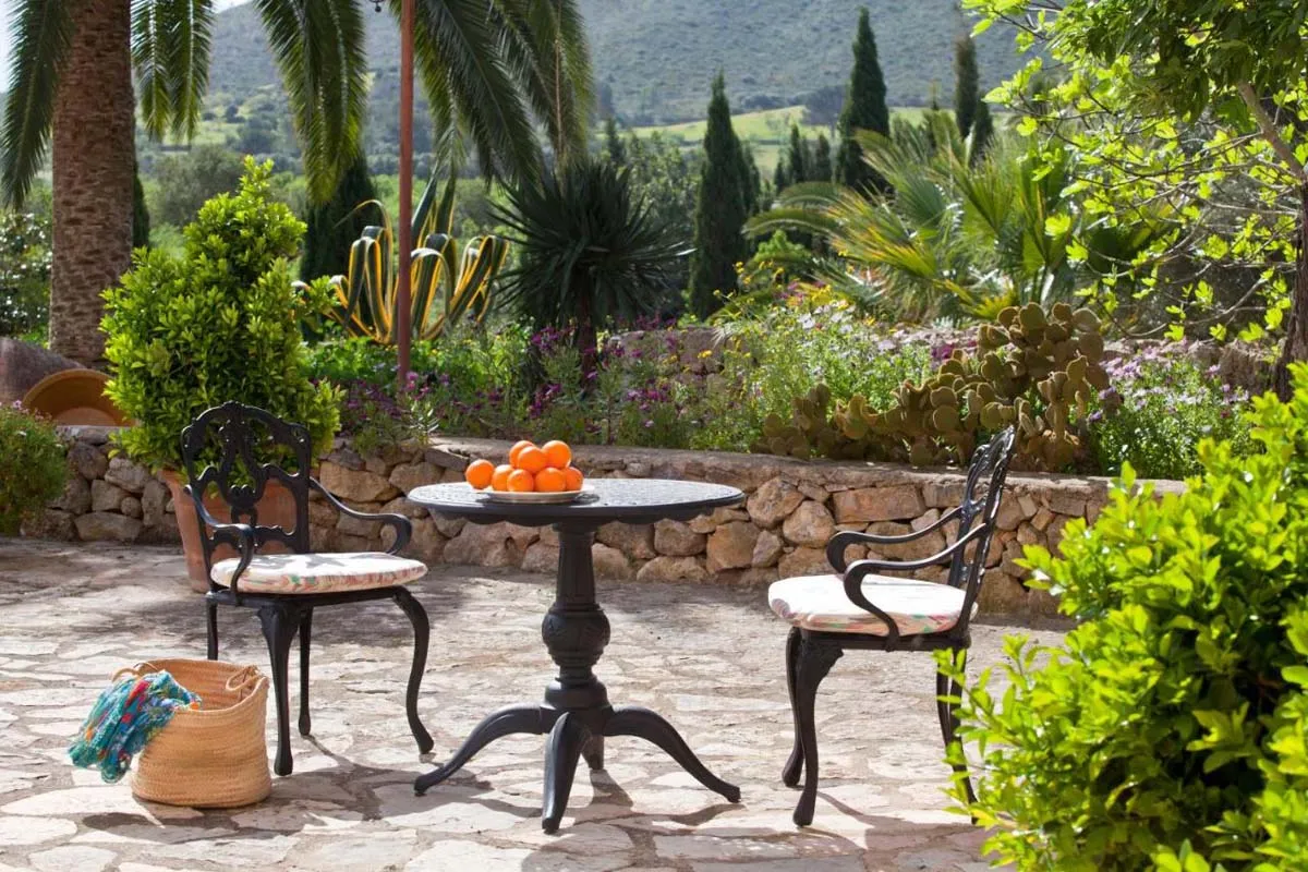 Mallorca Manacor Hotel Son Amoixa Vell Garten
