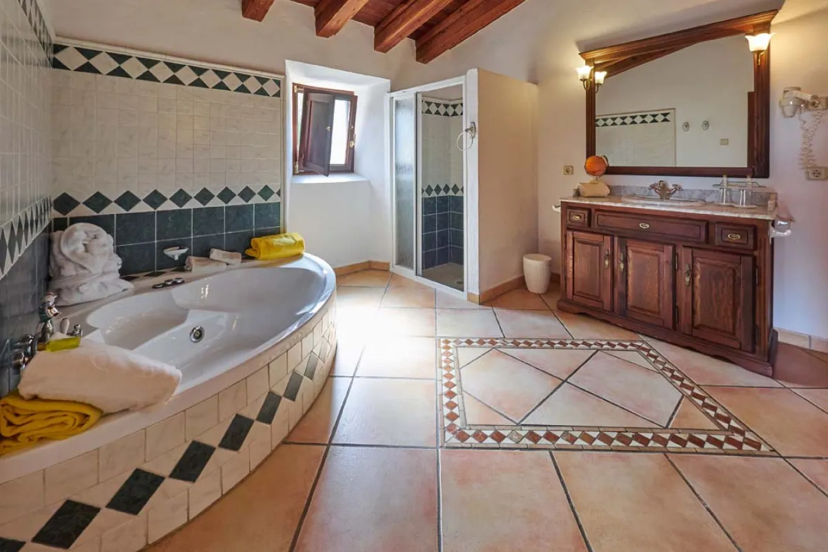 Mallorca Hotels Fincahotel Binibona Parc Natural Bad Junior Suite