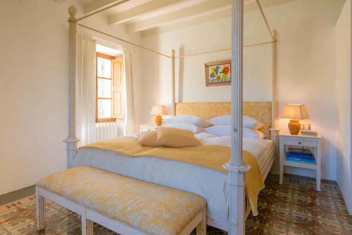 Mallorca Hotels Soller Fincahotel Can Coll Zimmer Damasco