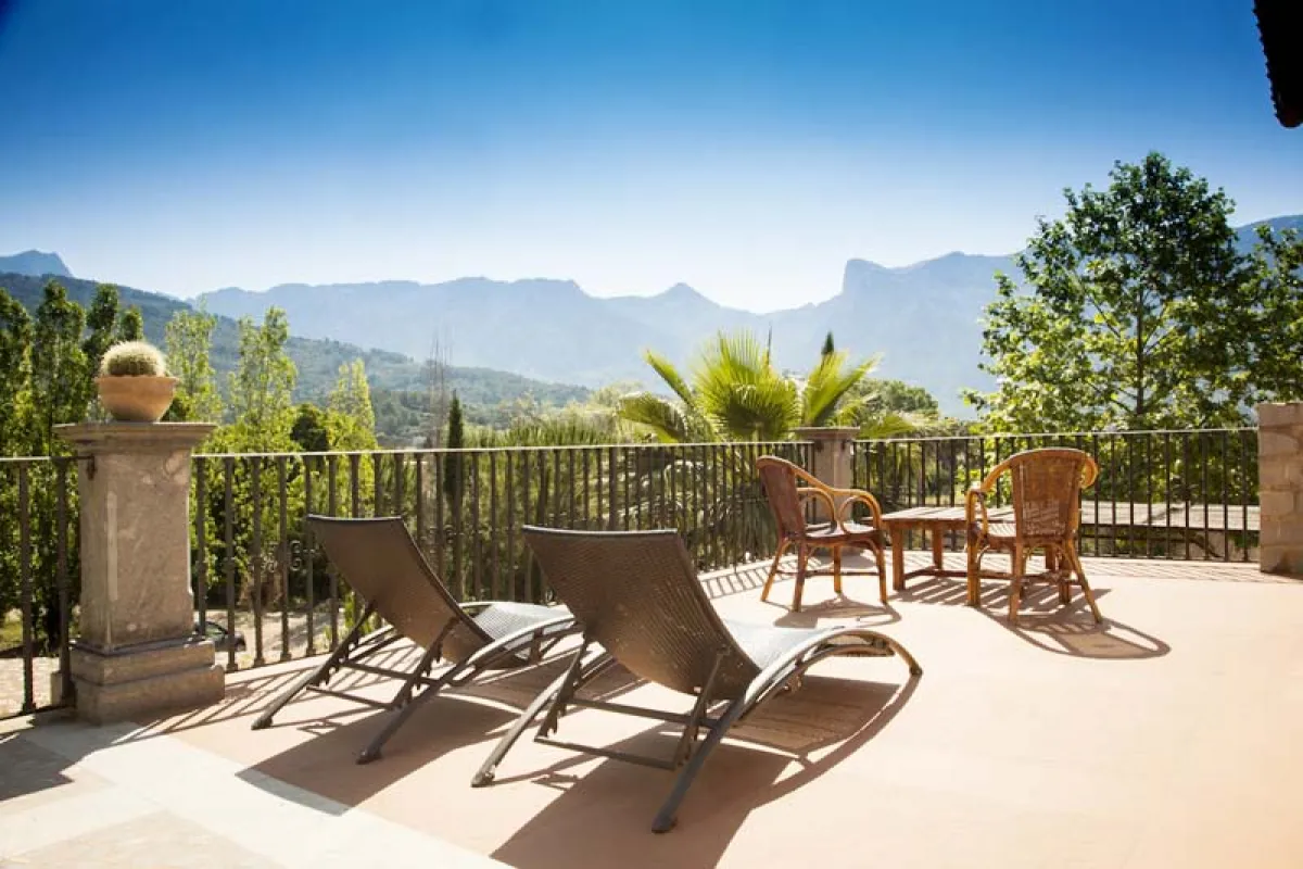 Mallorca Hotels Landhotels Fincahotels Soller Westküste Ca N'Ai Terrasse Junior Suite