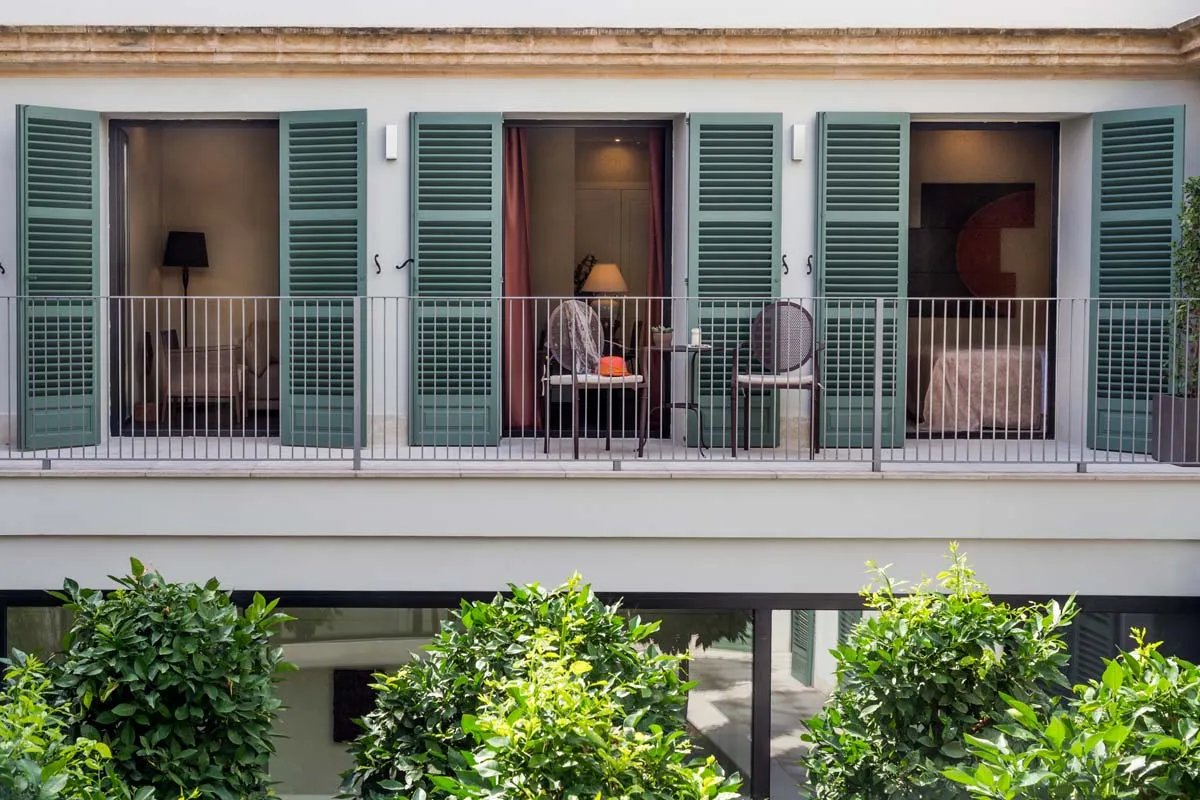 Mallorca Hotels Palma Can Alomar Terrasse Suite Innenhof