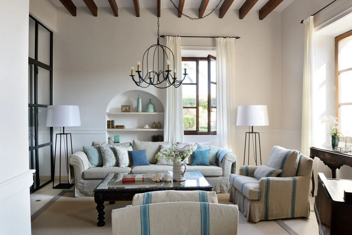 Mallorca Hotels Santanyi Cal Reiet Lobby Haupthaus
