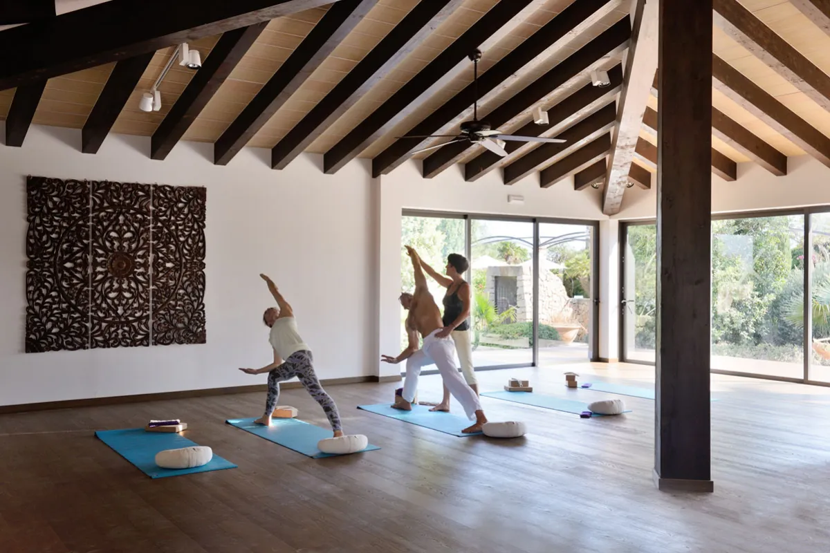 Mallorca Hotels Santanyi Cal Reiet Yoga 1
