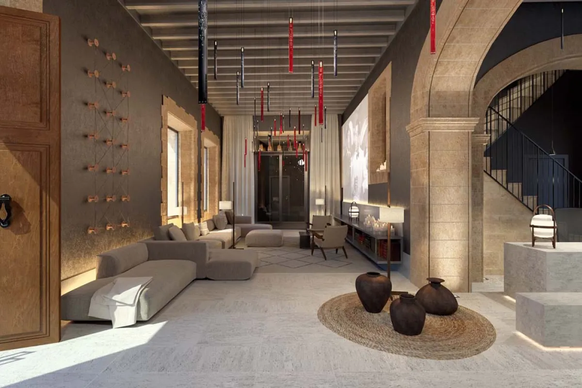 Mallorca Hotels Pollenca Can Auli Boutique Hotel Rezeption