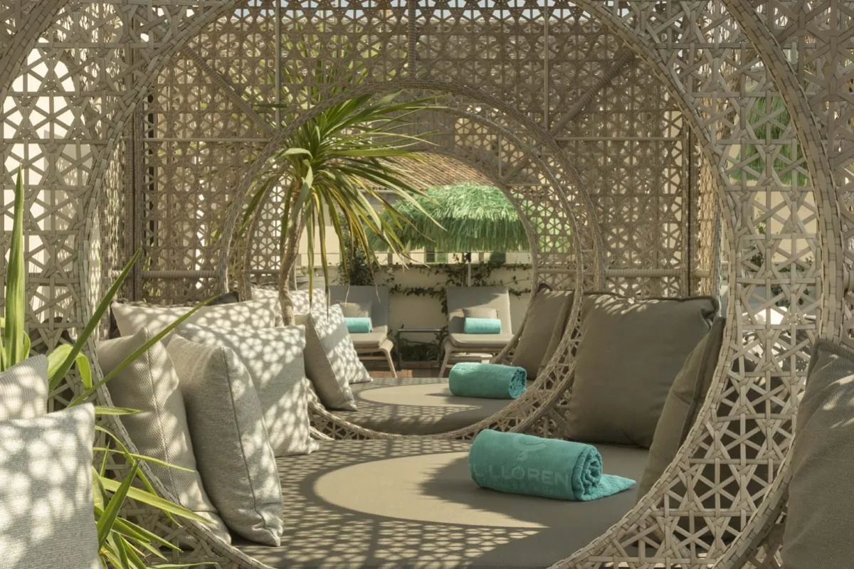 Mallorca Hotels Palma El Lorenc Terrasse