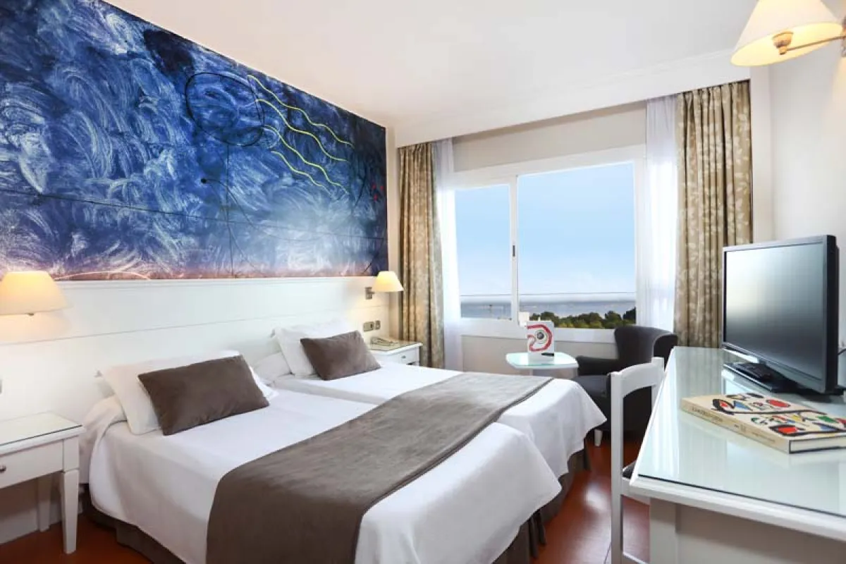 Mallorca Hotels Palma Joan Miro Hotel Zimmer mit Blick