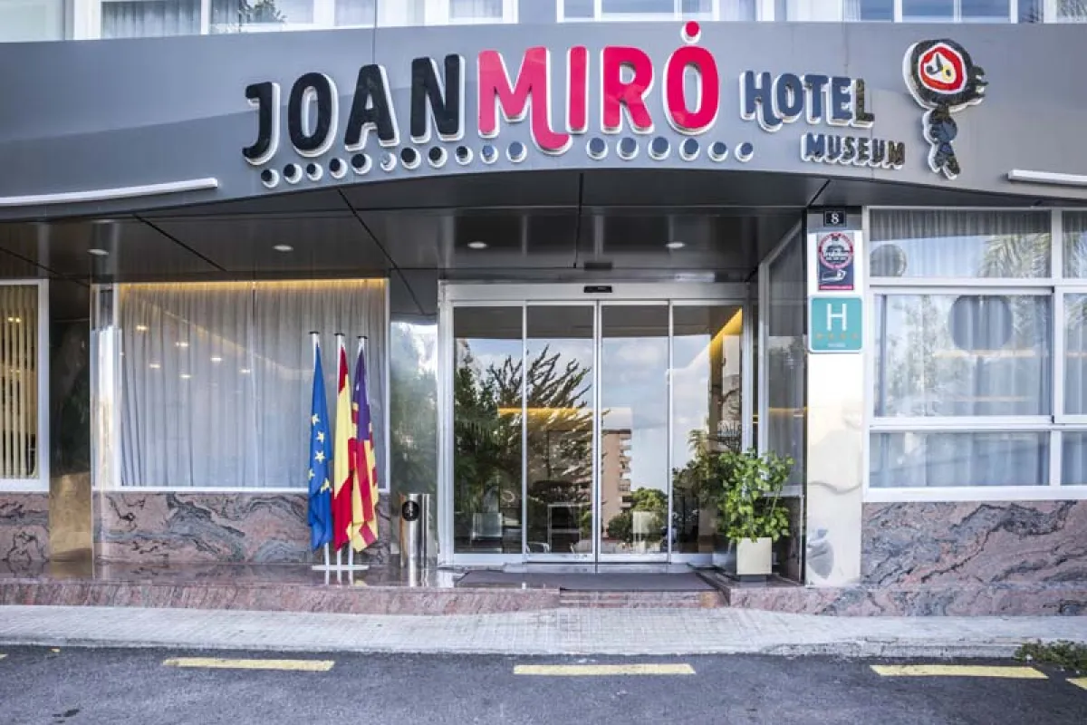Mallorca Hotels Palma Joan Miro Eingang