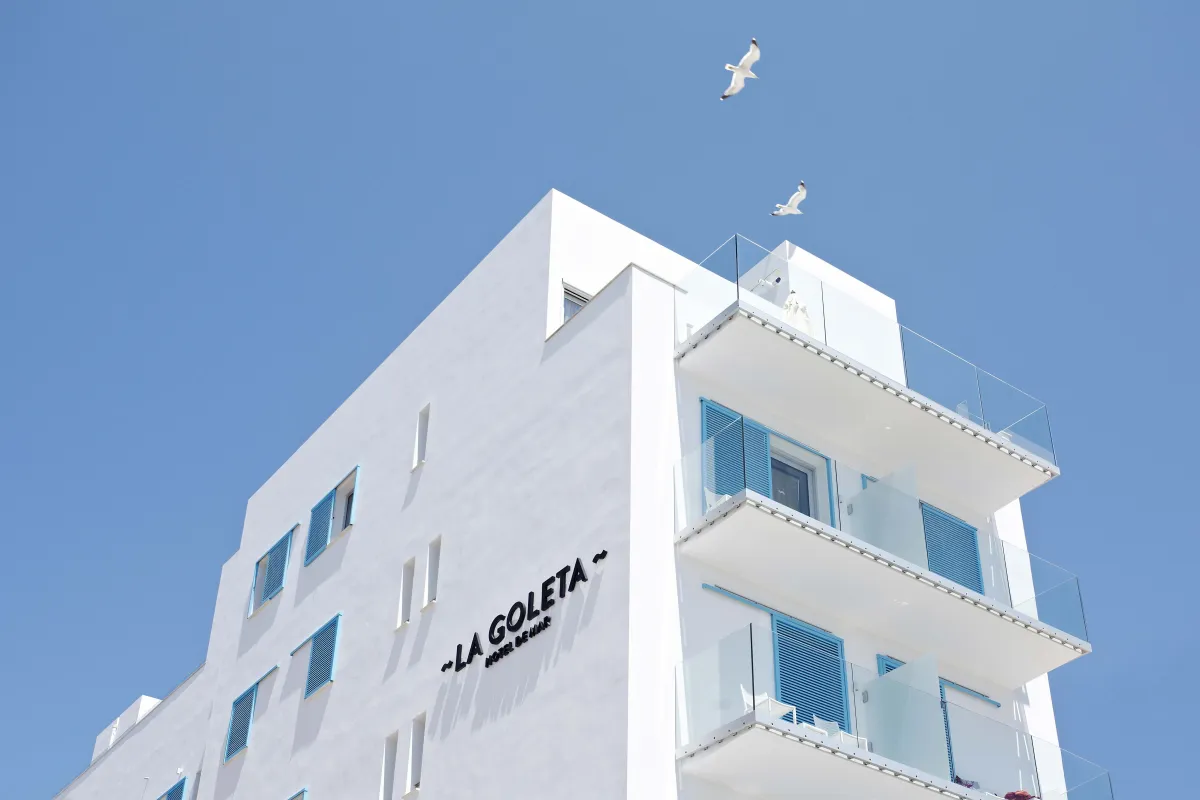 Mallorca Best Hotels Port de Pollenca La Goleta Hotel de Mar Fassade