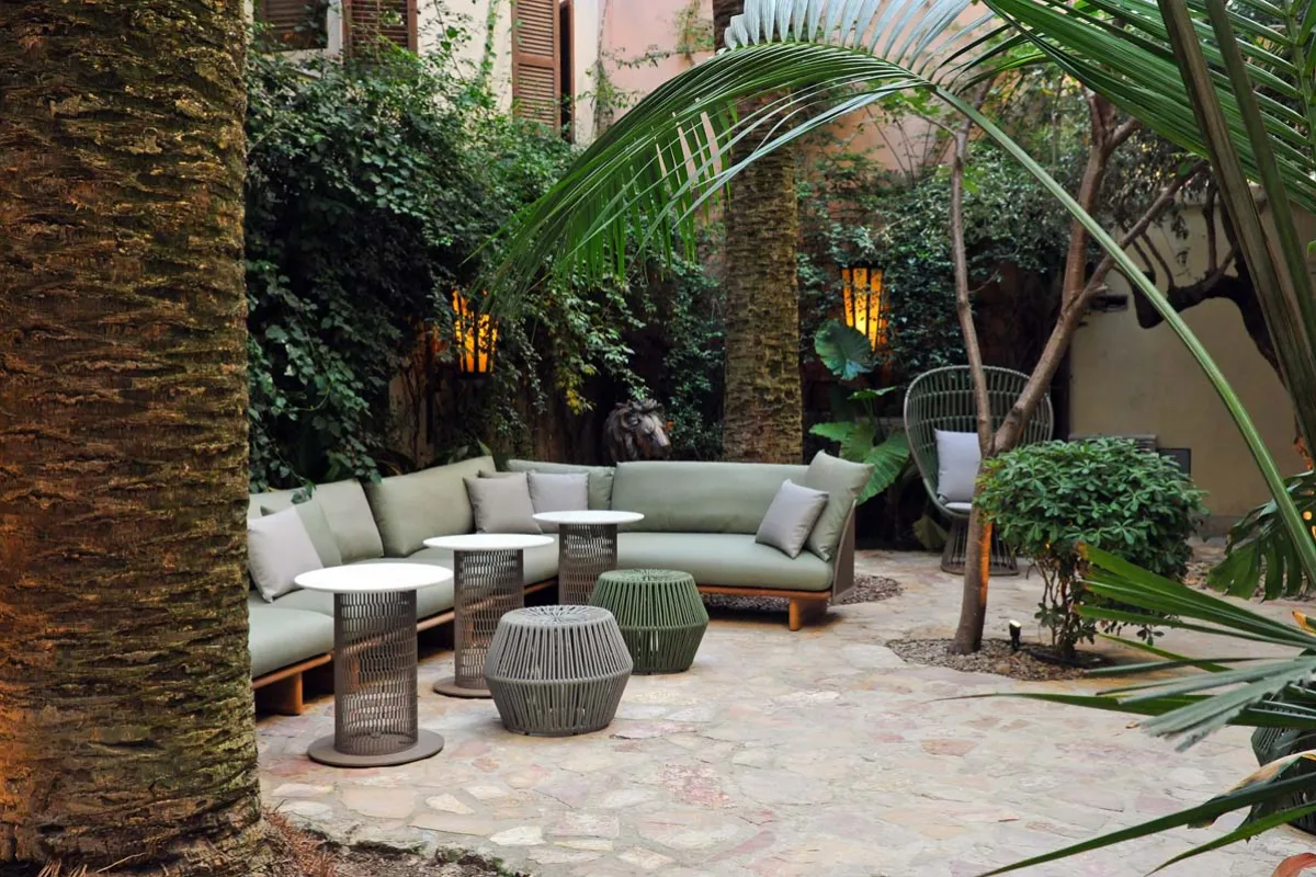 Mallorca Hotels Palma Boutique Hotel Palacio Can Marques Garten