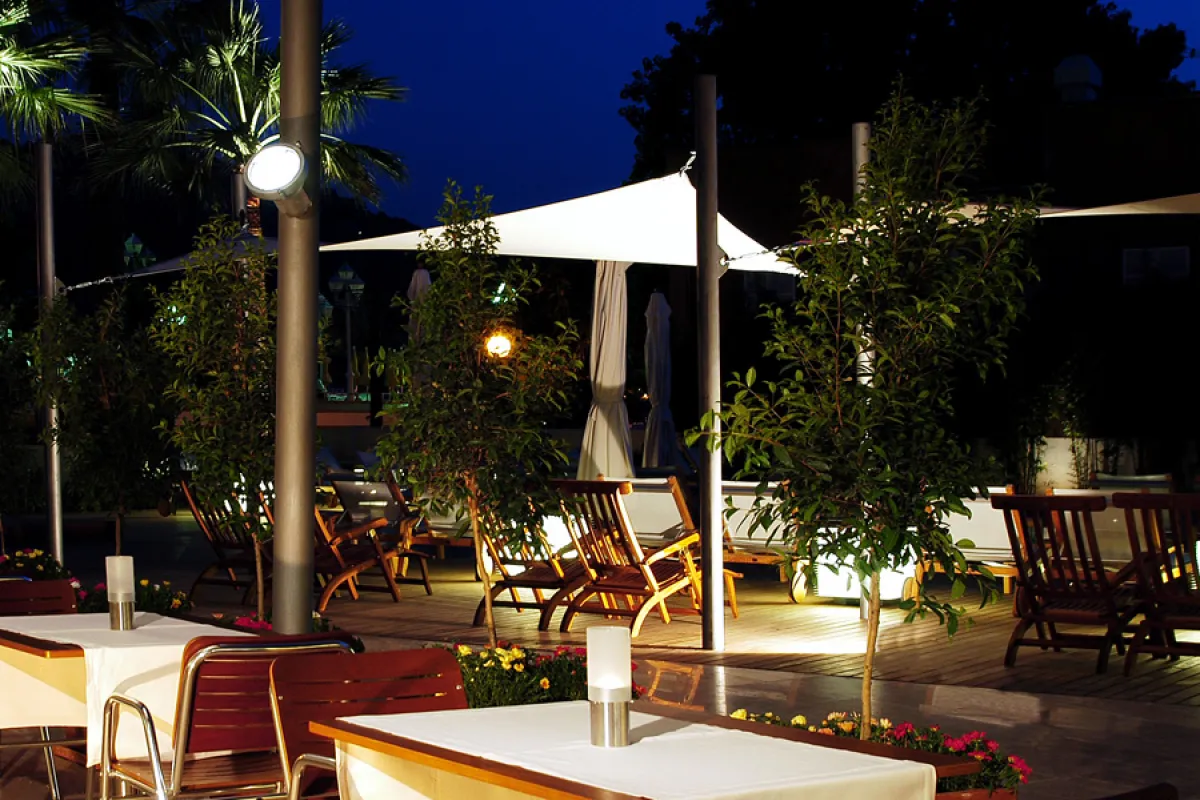 Mallorca Restaurants Port de Soller Airecel Terrasse