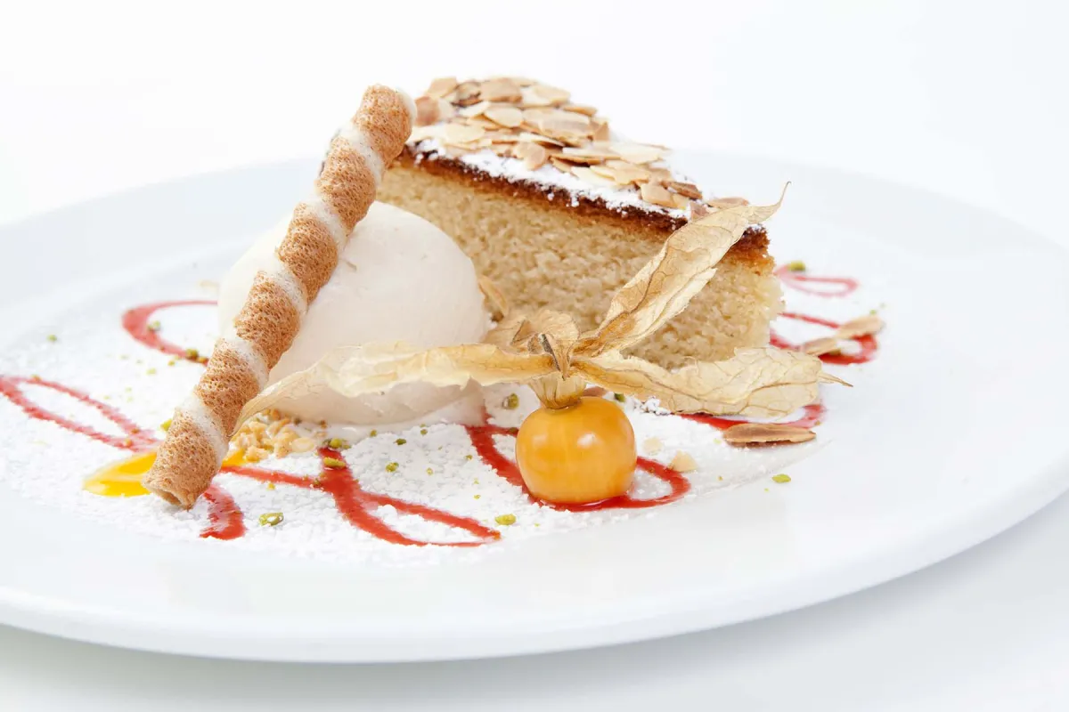 Mallorca Restaurants Palma Can Eduardo Fischrestaurant Nachtisch