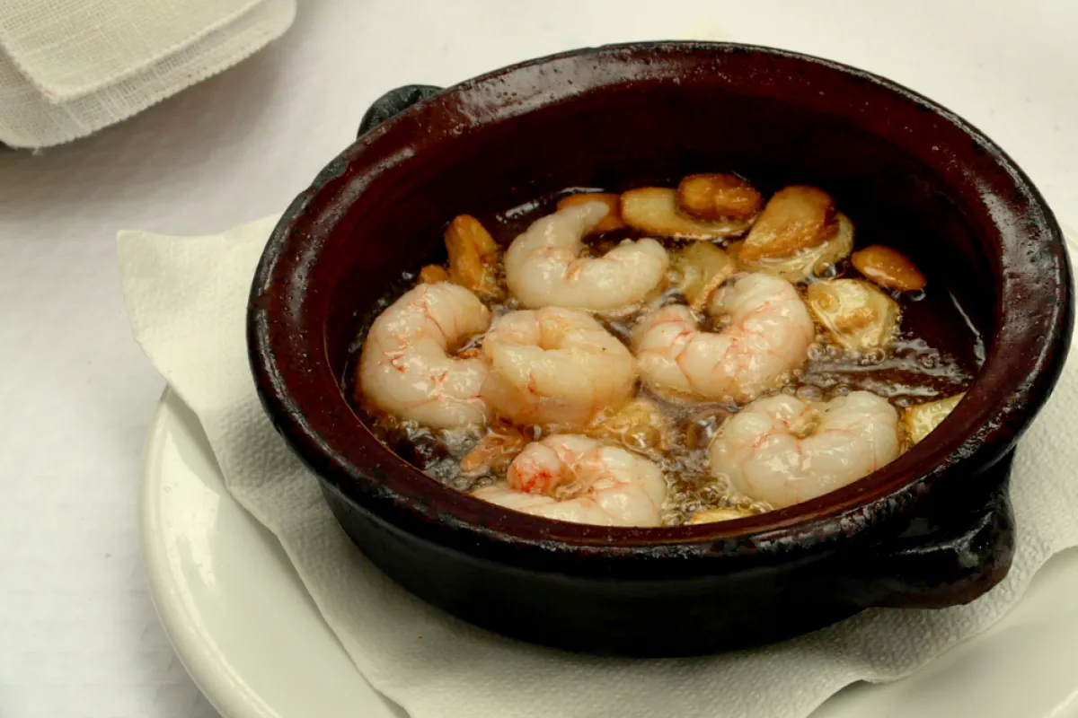 Mallorca Restaurants Port de Canonge Toni Moreno Gambas