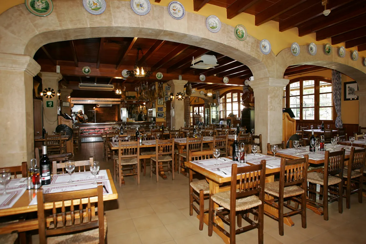 Mallorca Restaurants Palma Genova Can Pedro Innenraum