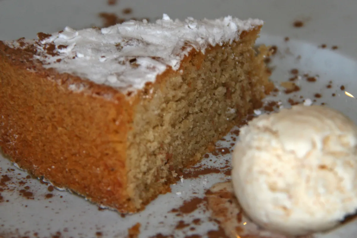 Mallorca Restaurants Palma Citutat Jardi El Bungalow Mandelkuchen