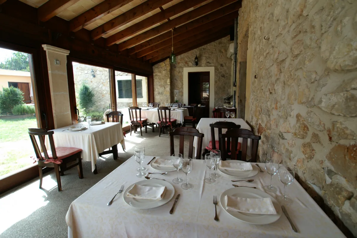 Mallorca Restaurants Lloseta Celler Can Carrossa Terrasse