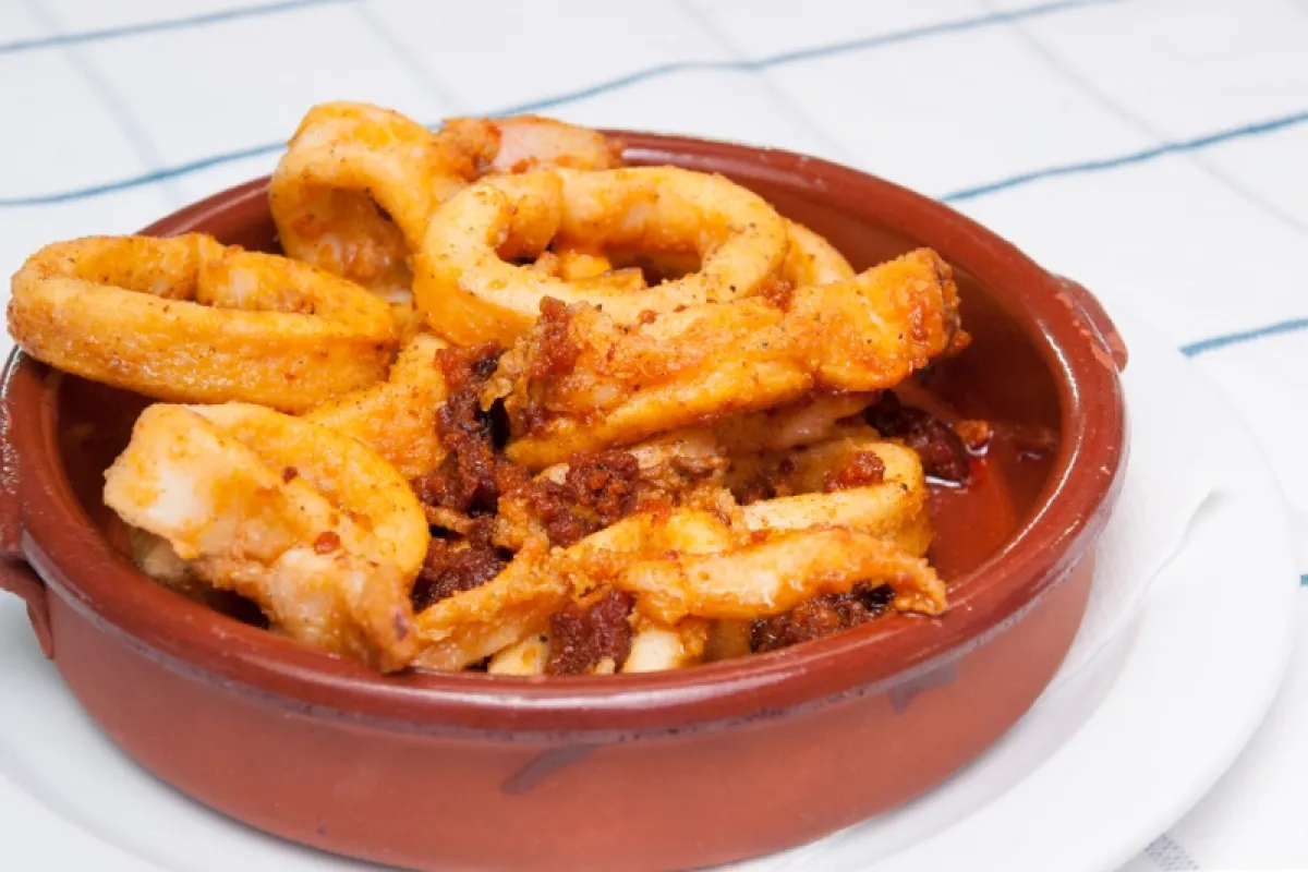 Mallorca Restaurants Inca Celler Can Ripoll Calamares