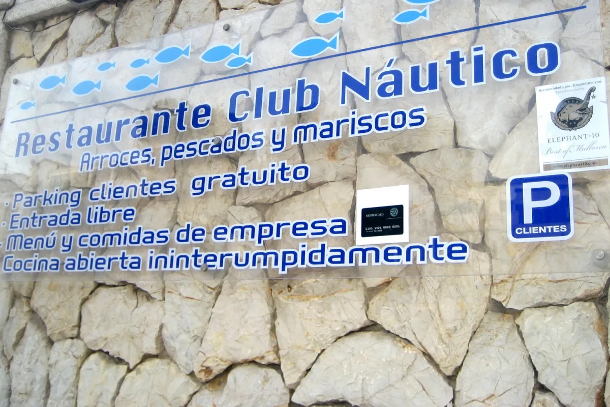 Mallorca Restaurants Palma Club Nautico Arenal Logo