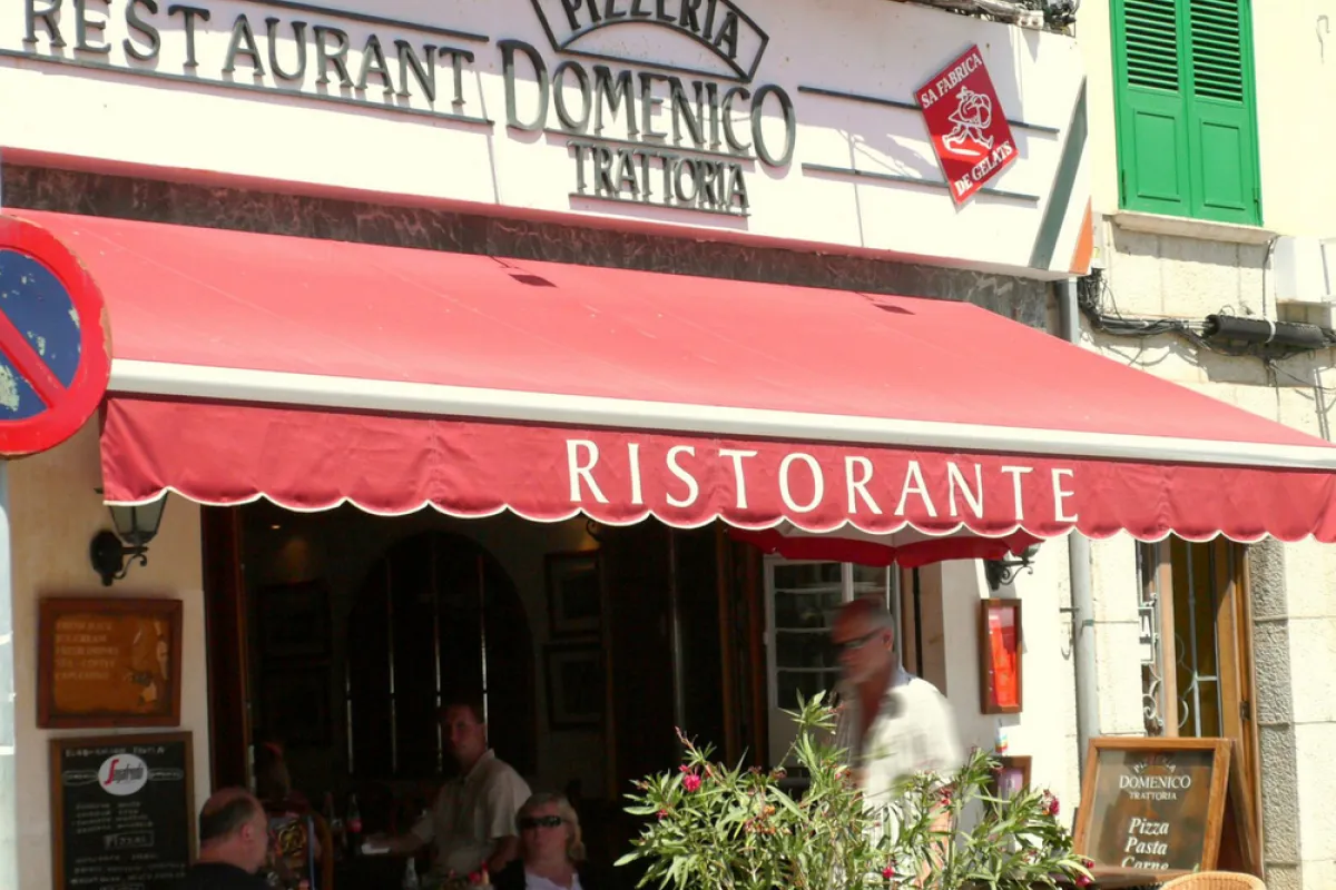 Mallorca Restaurant Port de Soller Domenico aussen