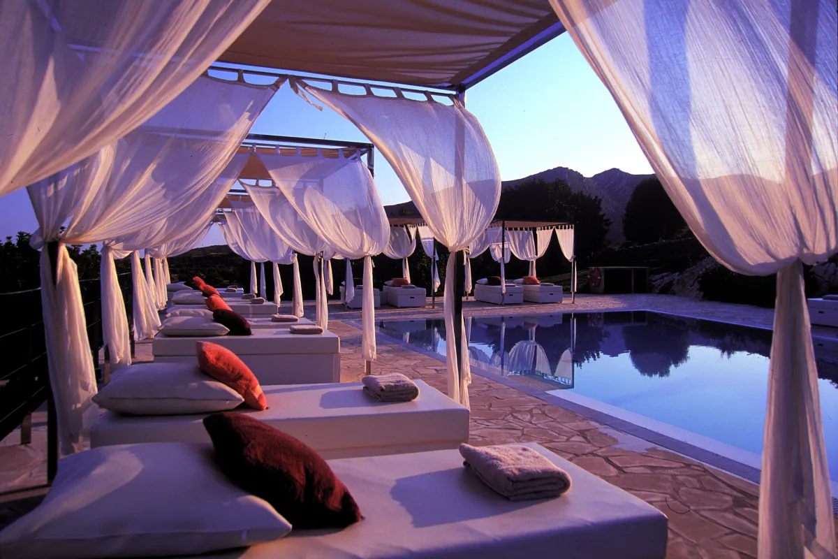 Mallorca Restaurants Capdepera Cases de So Barbassa Pool