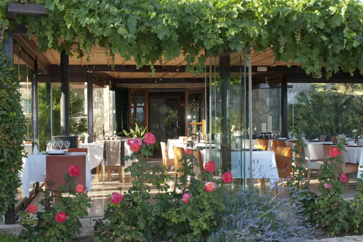 Mallorca Restaurants Capdepera Cases de So Barbassa Terrasse