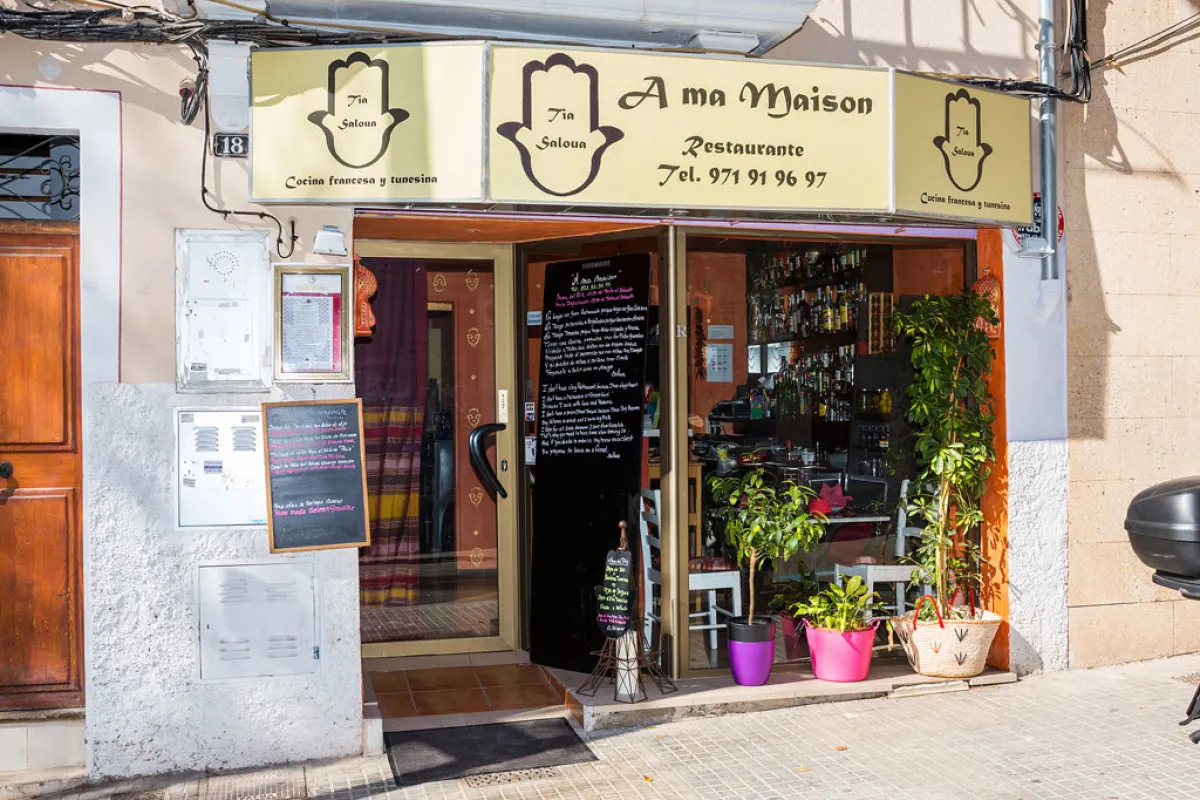 Mallorca Restaurants Palma Santa Catalina A ma Maison Aussen