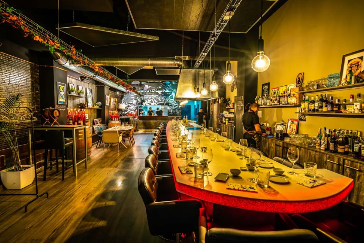 Mallorca Restaurants Palma Clandesti Innenansicht