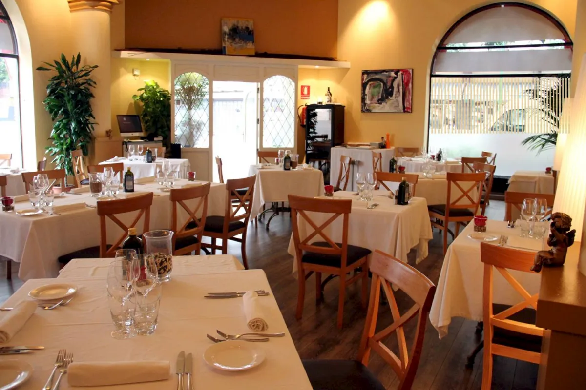 Mallorca Restaurants Palma Santa Catalina Italienisch Sandro Restaurante Gastraum
