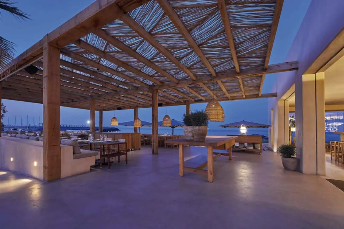 Mallorca Restaurants Palma Beachclub Assaona Abendstimmung