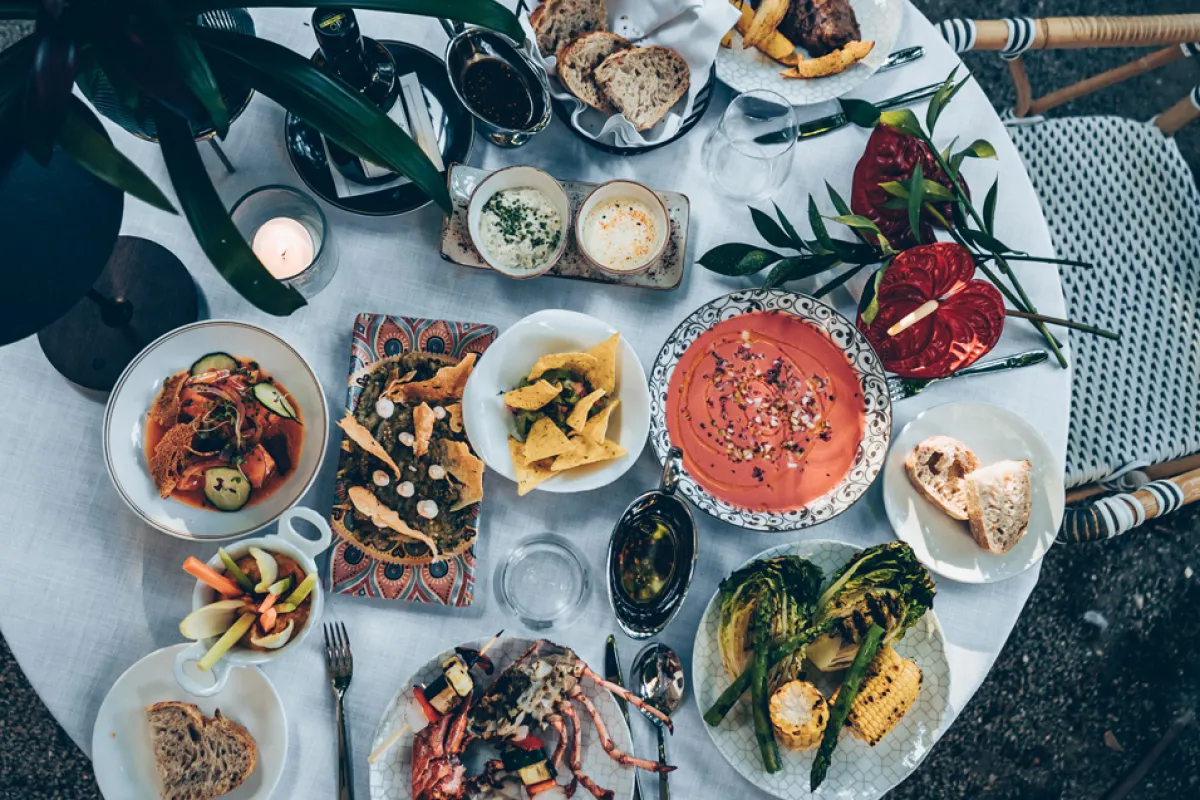 Mallorca Restaurants Palma Botanic Vielfalt