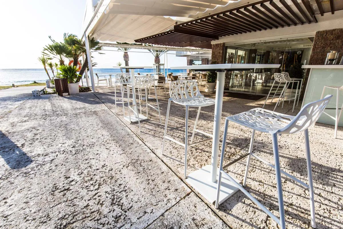 Mallorca Restaurants Canyamel Melasse Melbeach Terrasse am Strand