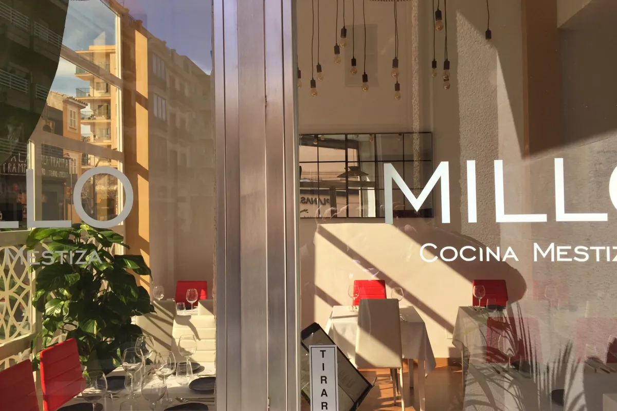 Mallorca Restaurants Palma Santa Catalina Millo Eingang