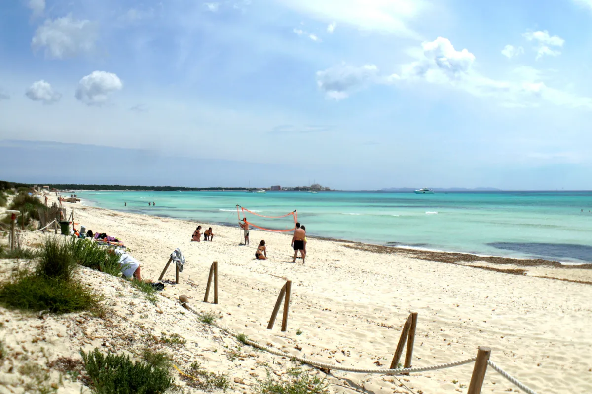 Mallorca Die schönsten Strände Süden Es Trenc 2